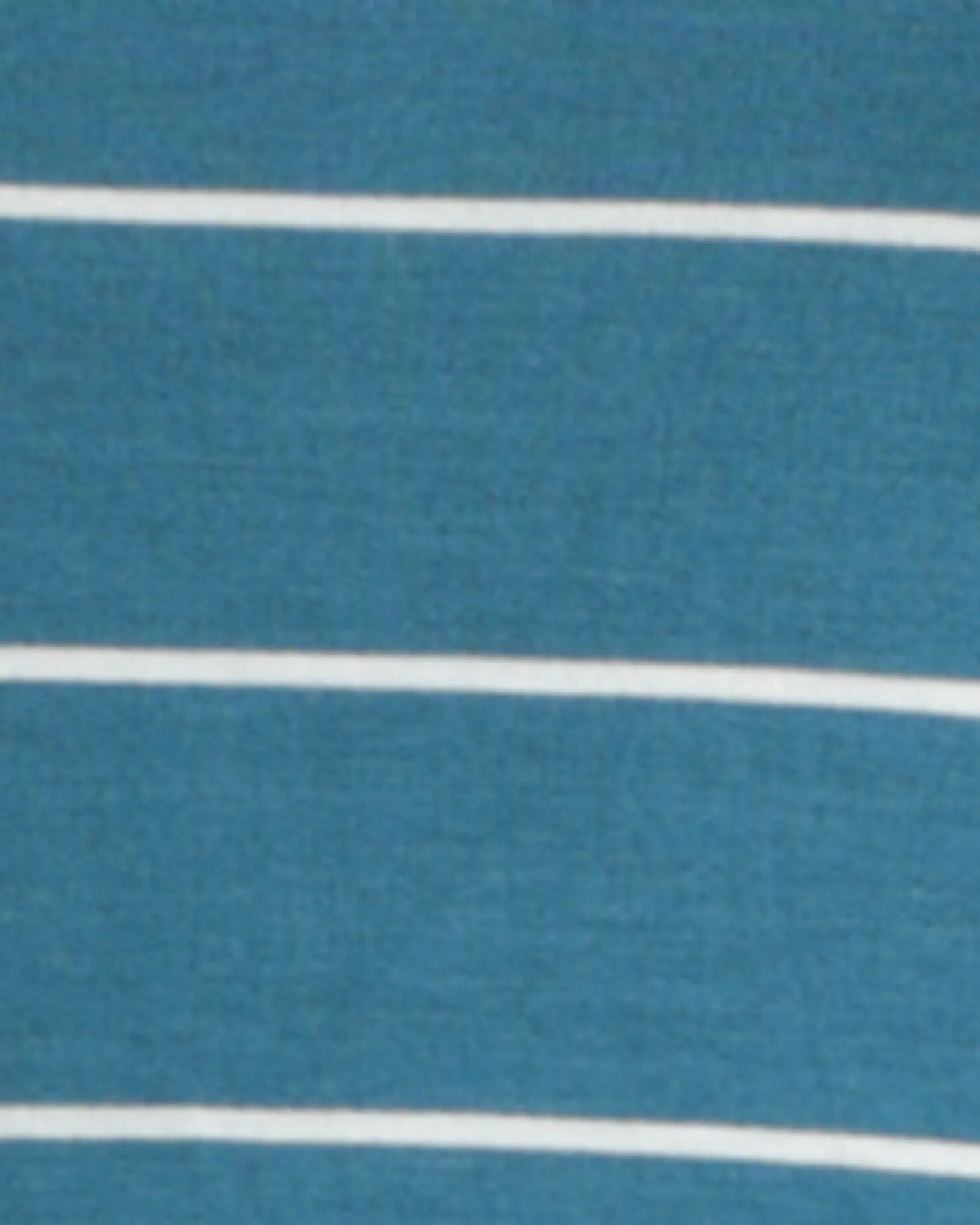 April Cowl Neck Tee | Turquoise / White