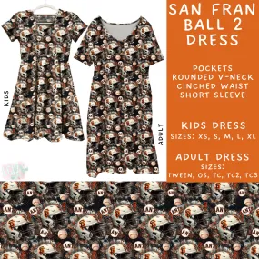 Batch #296 - Strike Out - Closes 2/28 - ETA late April - San Fran Ball 2 Adult & Kids Dresses