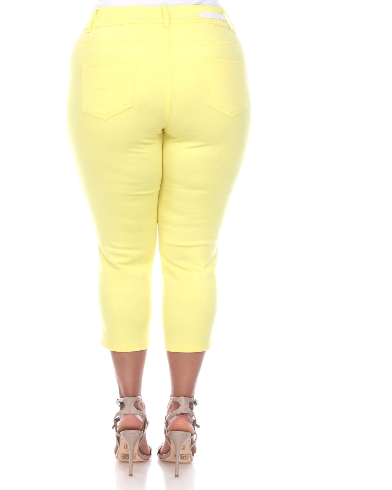 Capri Jeans | Yellow