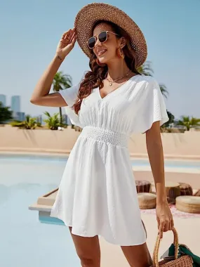 Catching Memories Short Sleeve Summer Dresses