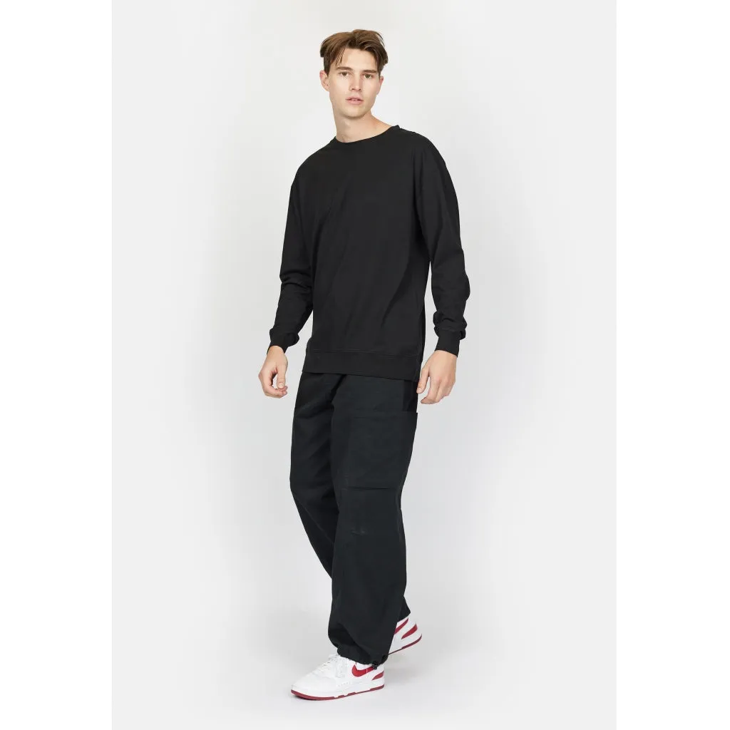 DPPanda Oversized LS Tee - Black