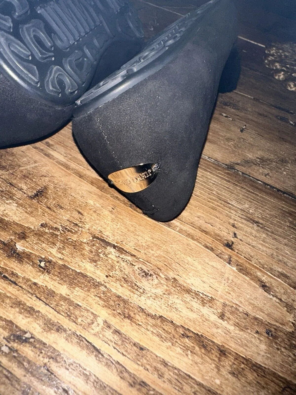 Jimmy Choo black suede pumps UK4.5/US6.5