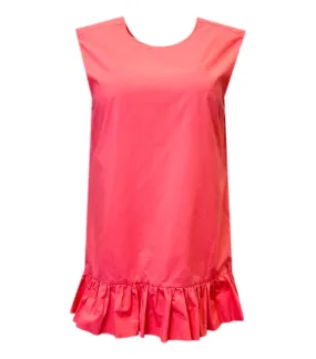 Marni Ruffle Detail Cotton Top. Size 44IT