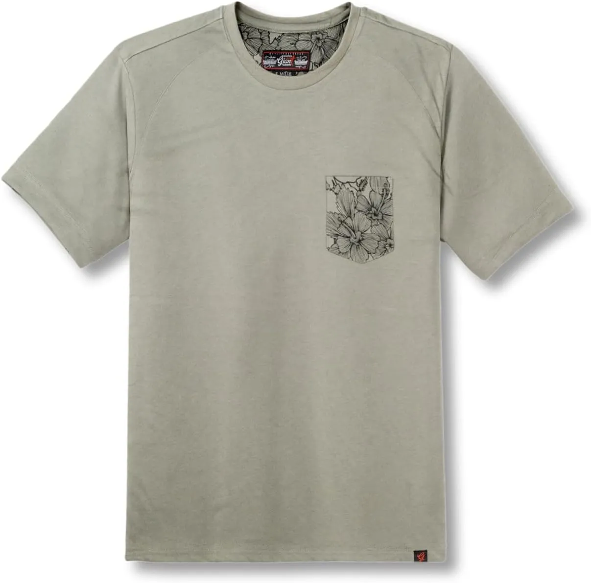 Men's Casual T-Shirt with Chest Pocket - Soft, Breathable, Slim Fit Tee for Everyday Wear
