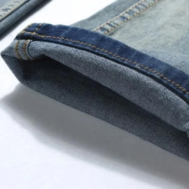 Men's Stretchy Straight Jeans