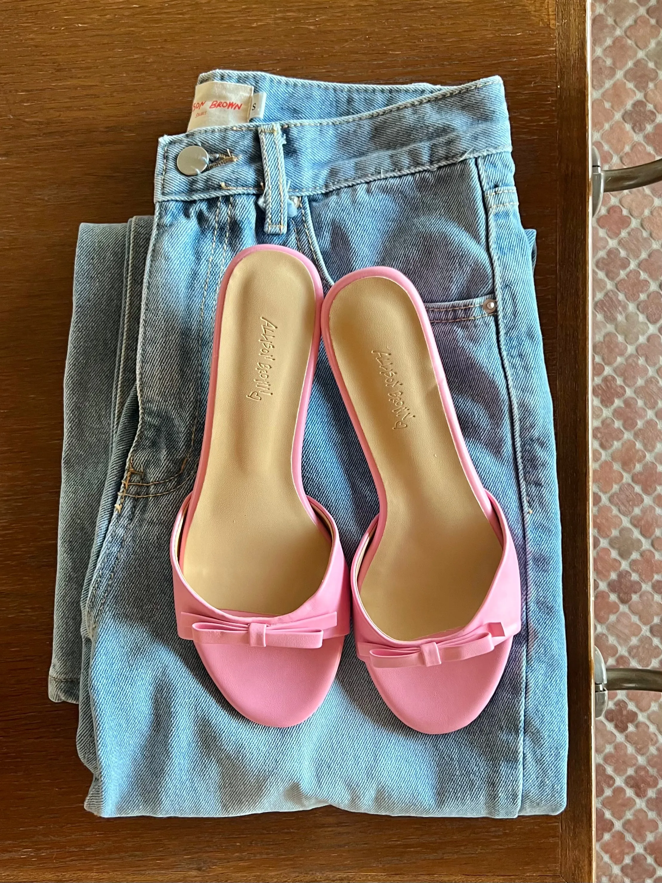 Mini Ribbon Mules