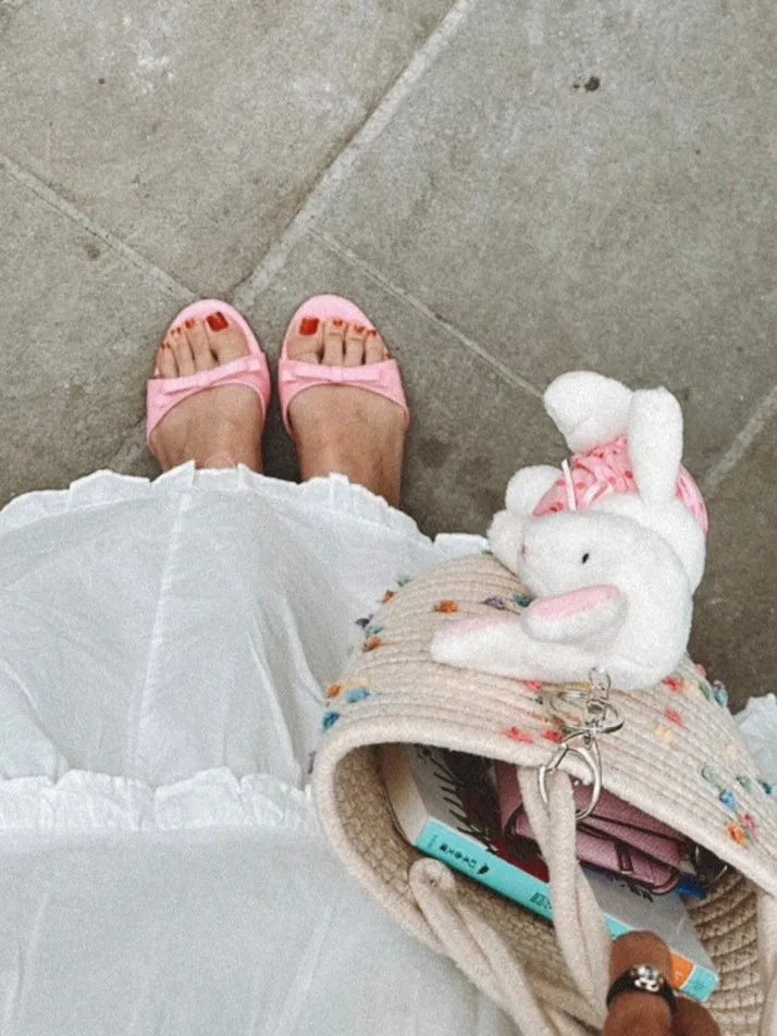 Mini Ribbon Mules