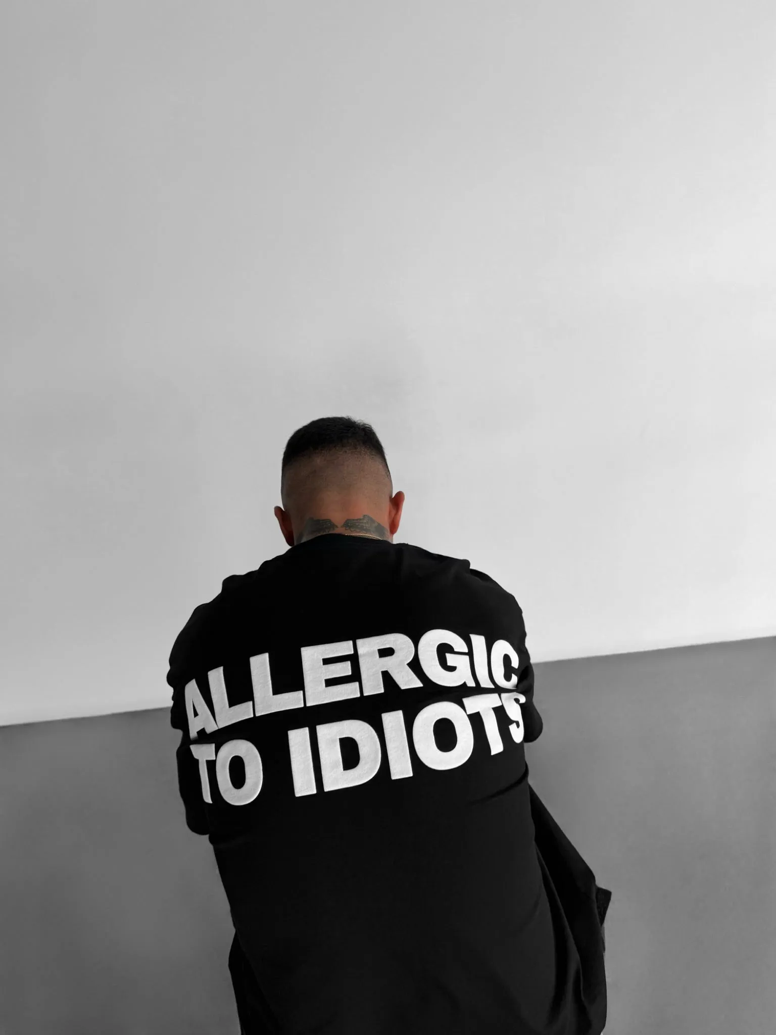 Oversize Statement T-shirt - Black
