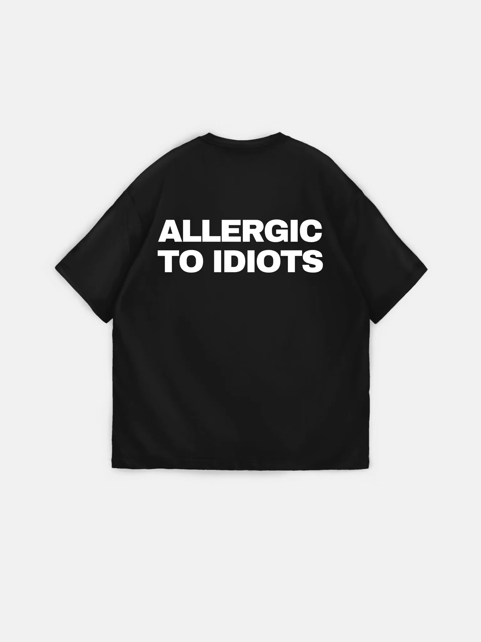 Oversize Statement T-shirt - Black
