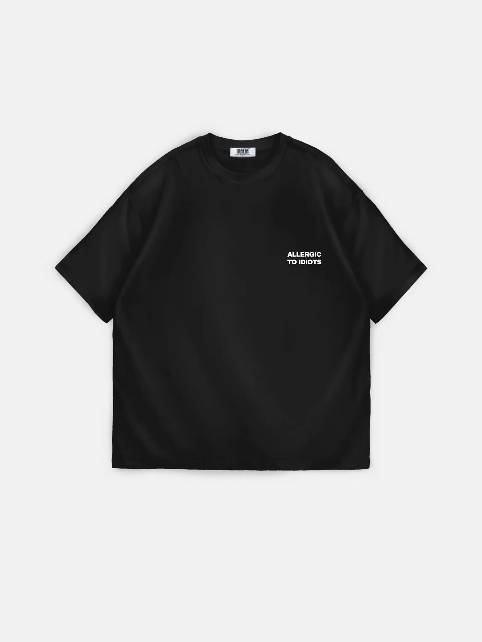 Oversize Statement T-shirt - Black