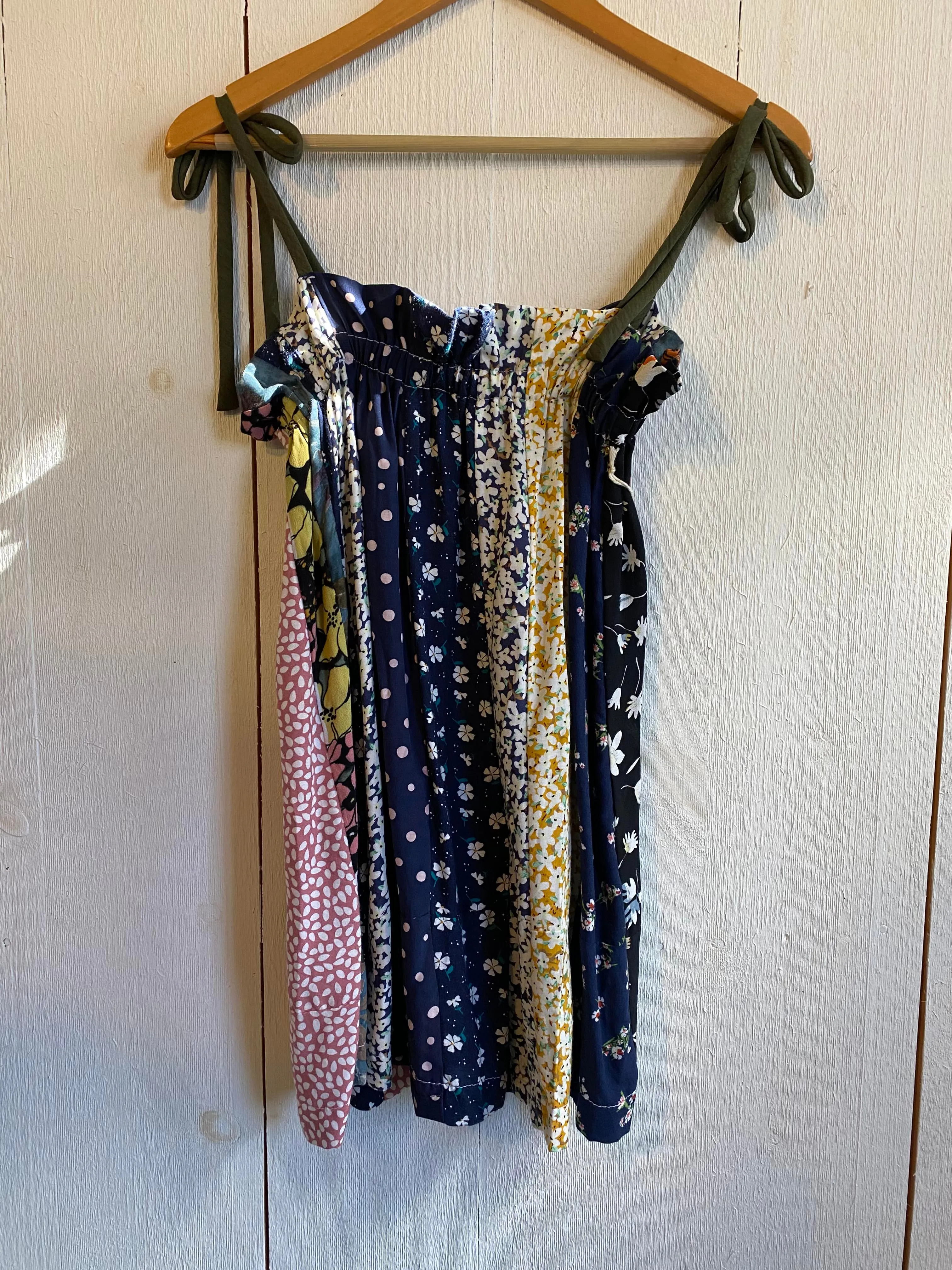 Pauline Patchwork Mini Dress