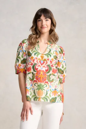 Ruffle Collar Blouse