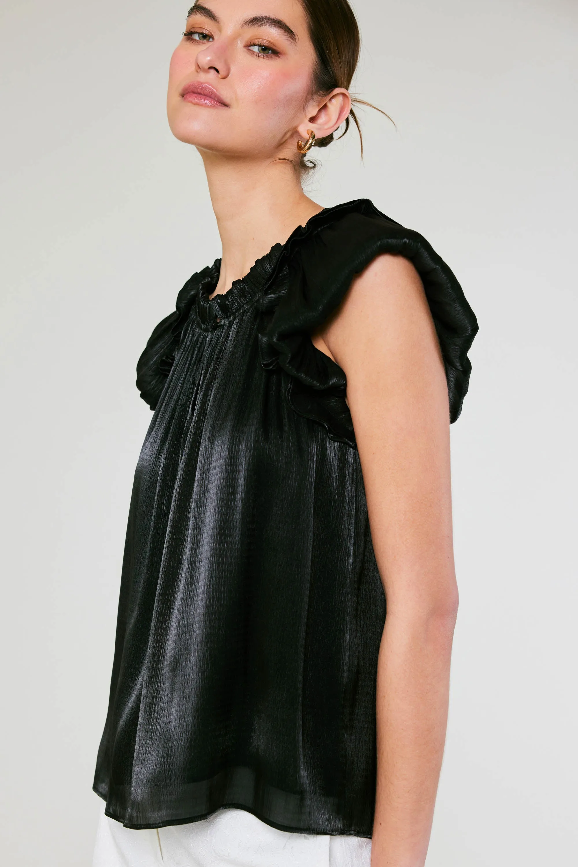 Satin Weave Top