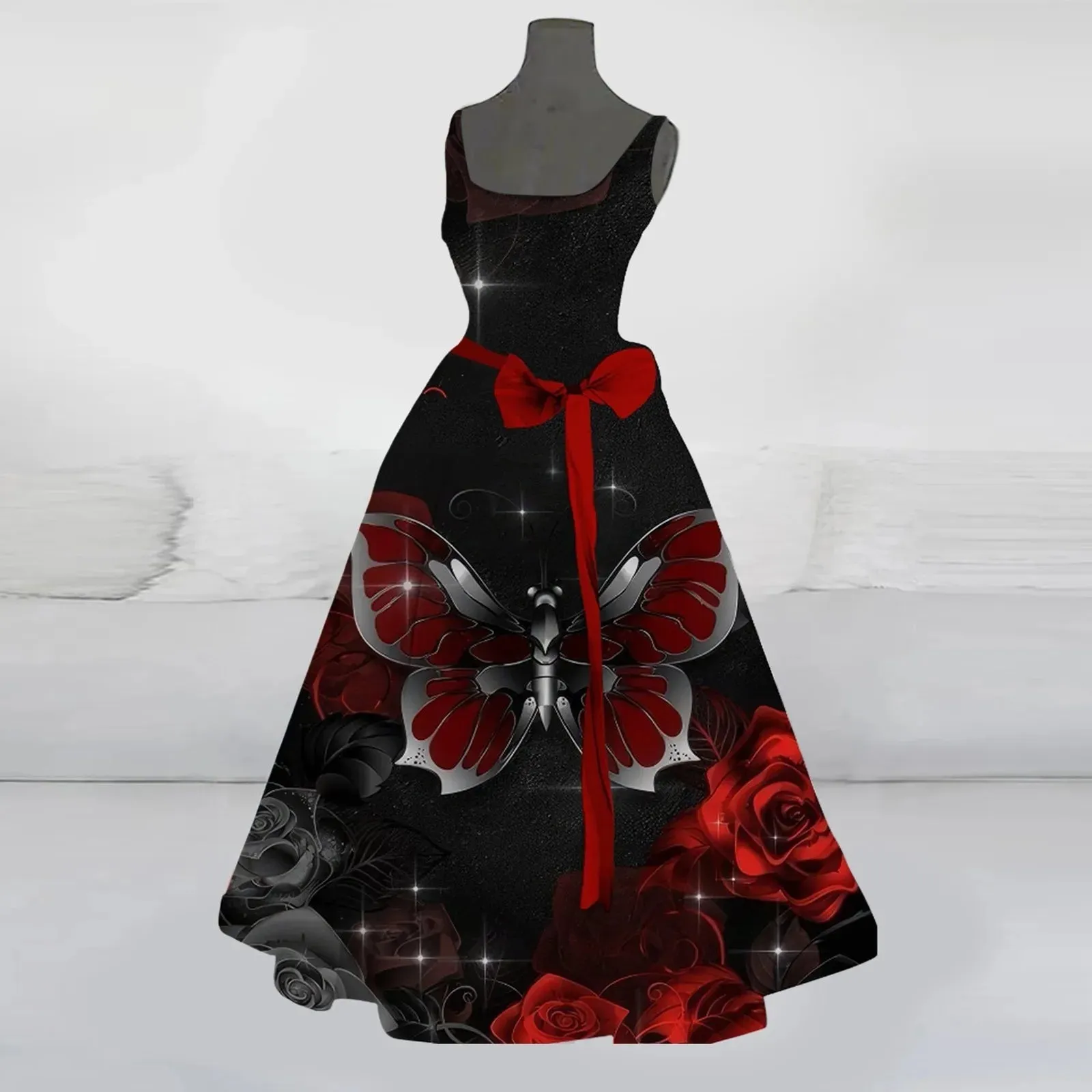 Skeleton Rockabilly Halloween Costume Dresses