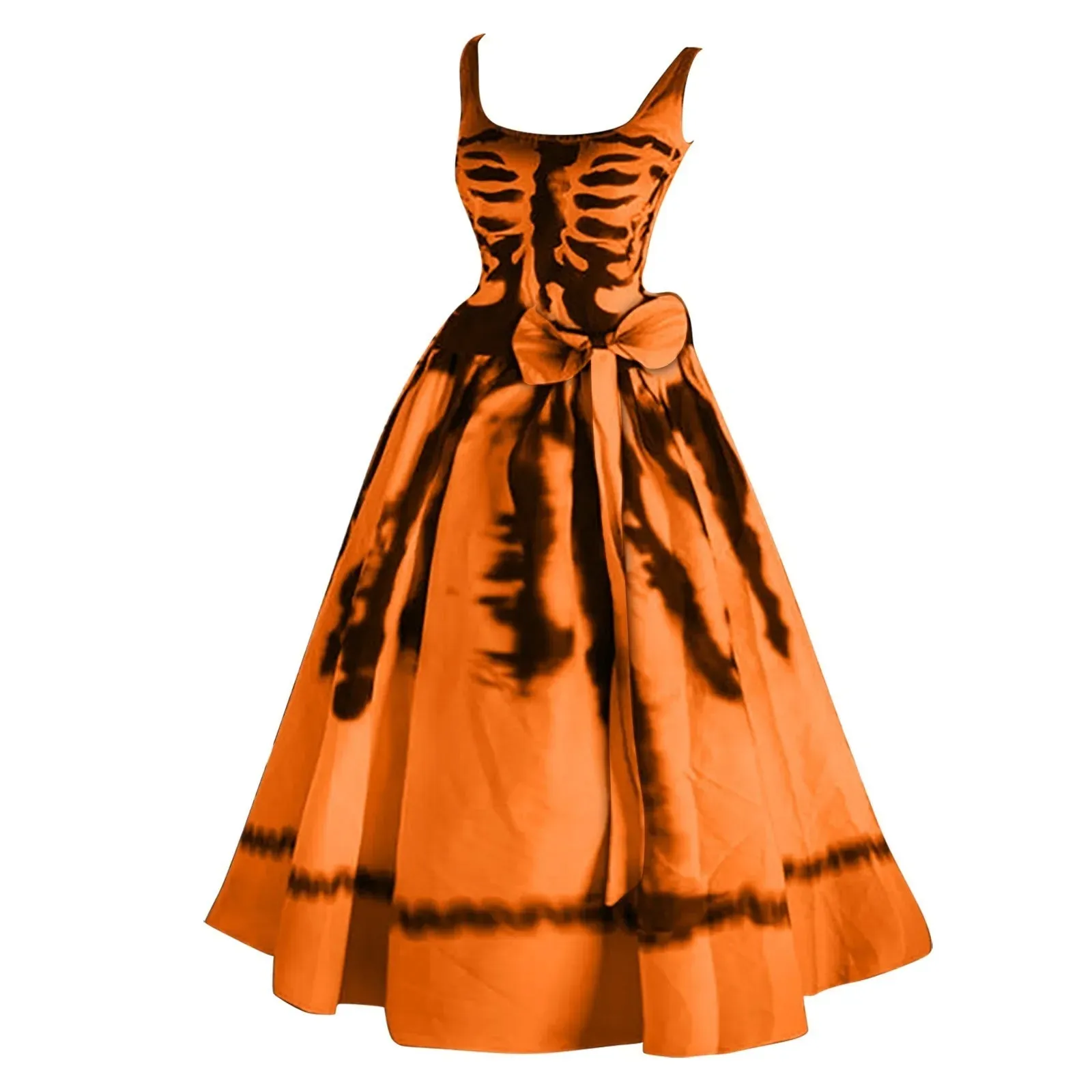 Skeleton Rockabilly Halloween Costume Dresses