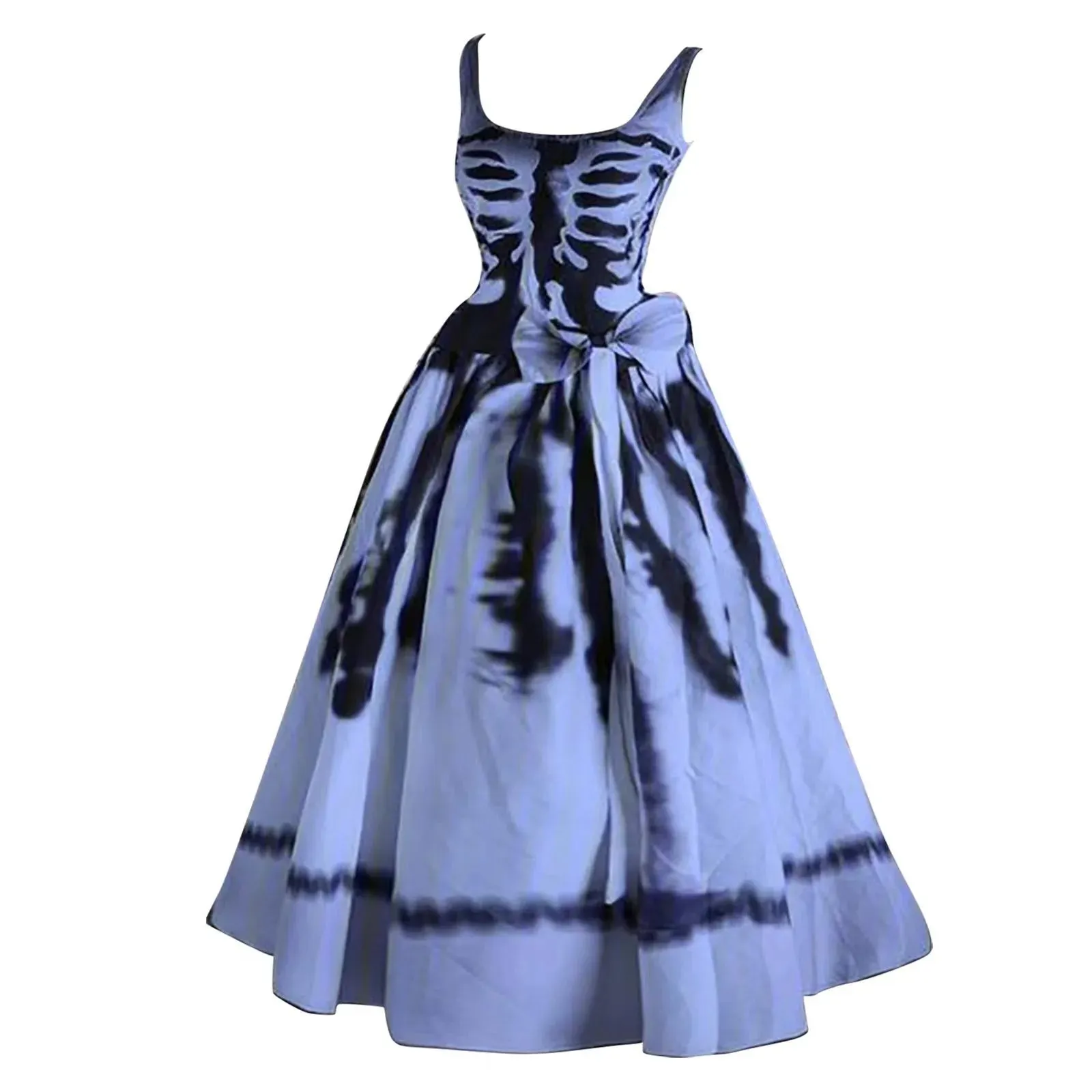 Skeleton Rockabilly Halloween Costume Dresses