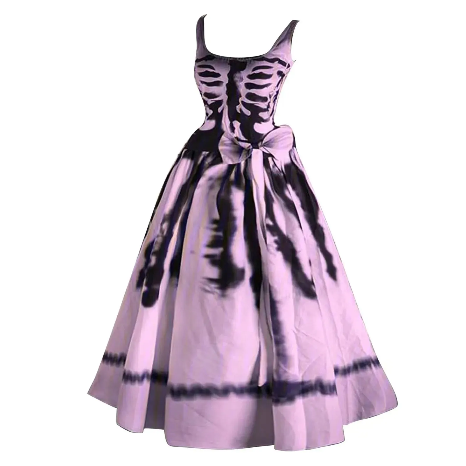 Skeleton Rockabilly Halloween Costume Dresses
