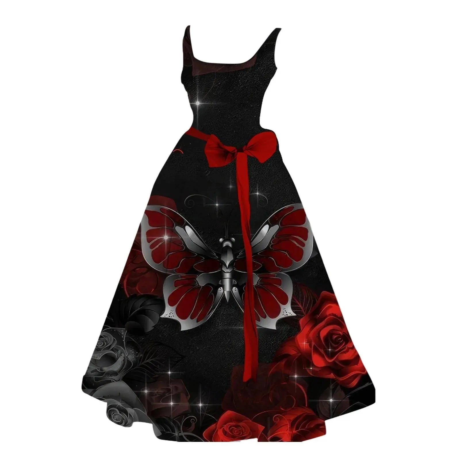 Skeleton Rockabilly Halloween Costume Dresses