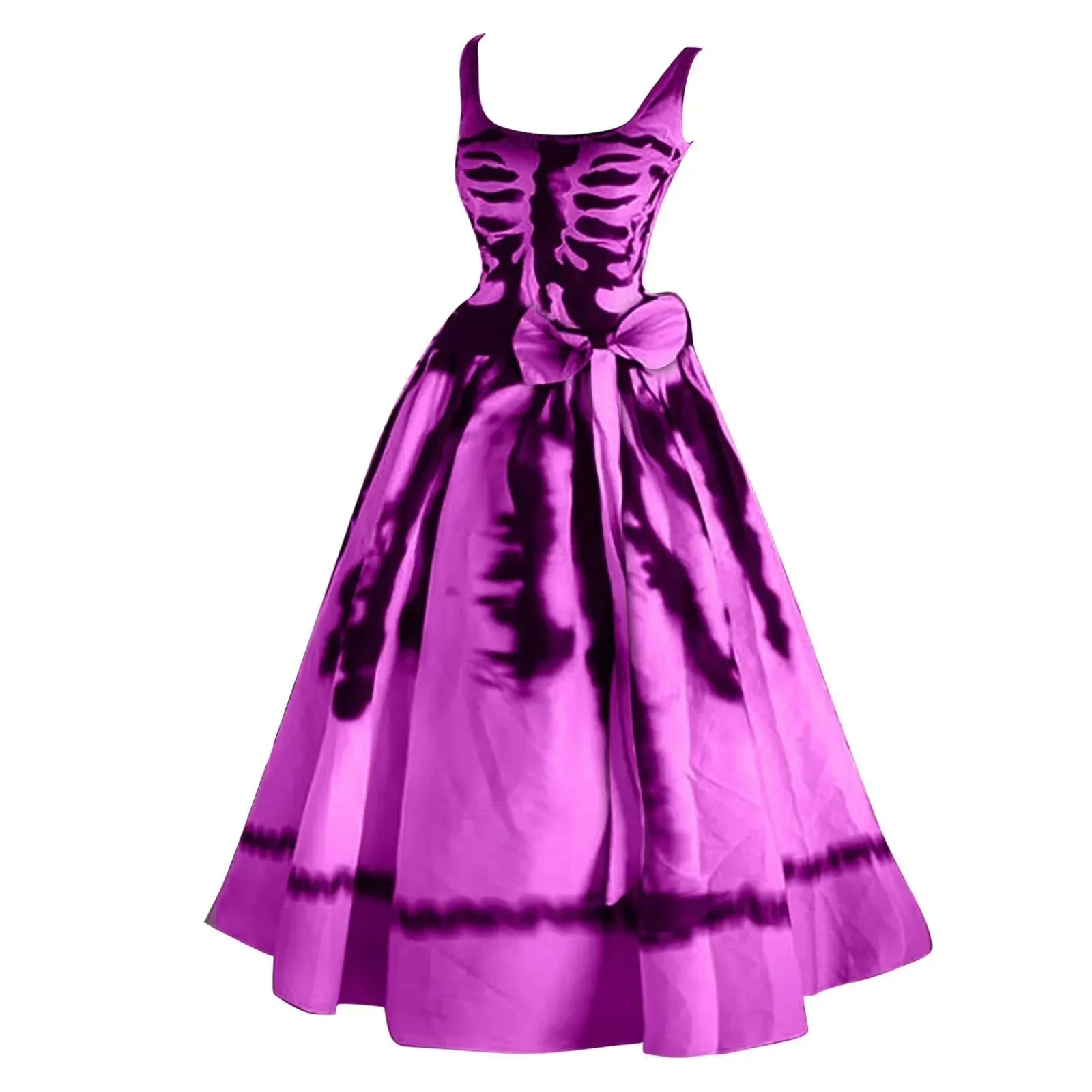 Skeleton Rockabilly Halloween Costume Dresses