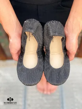 Storehouse Flats Dusk Raised Suede