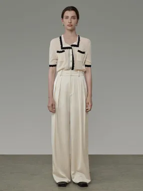 Straight Wide-leg Classy Chic Pants