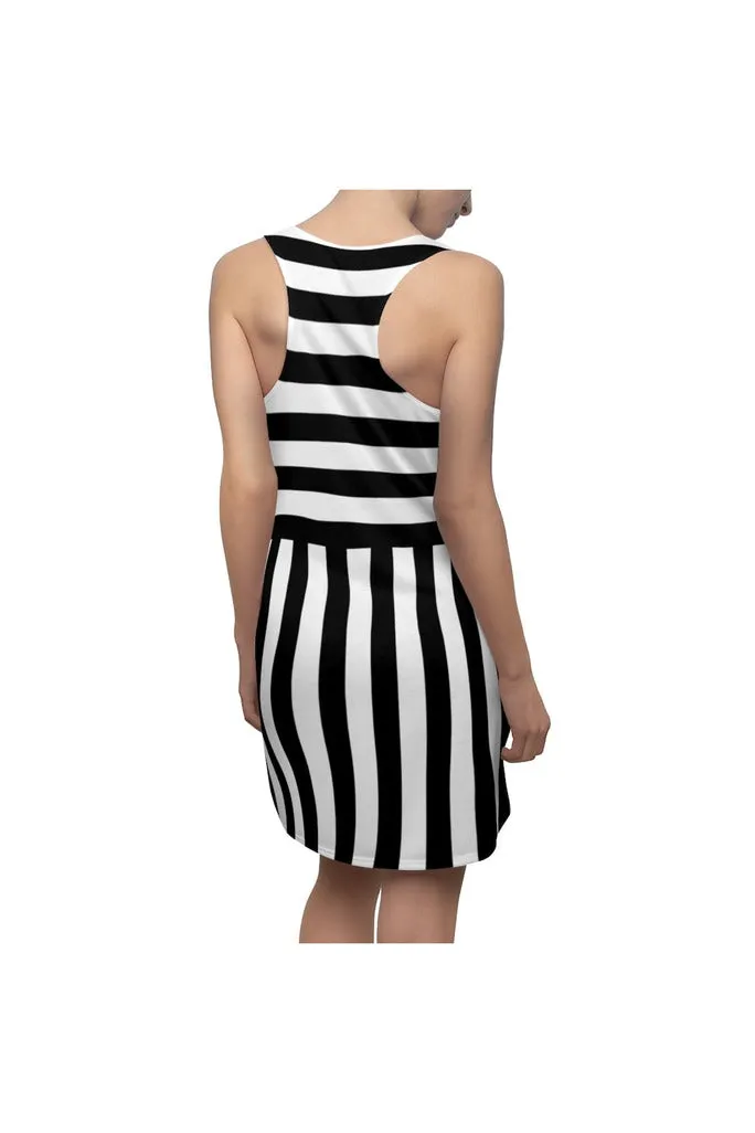 Striped Women's Racerback Dress