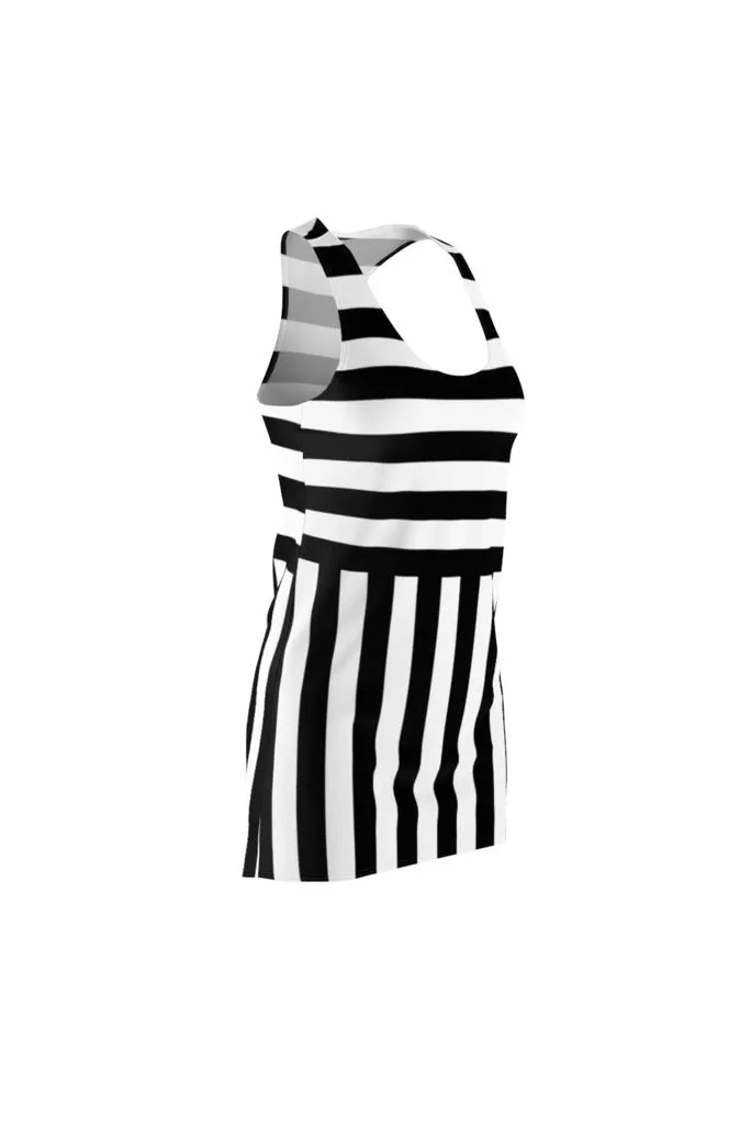 Striped Women's Racerback Dress