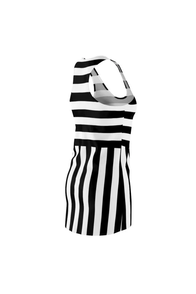 Striped Women's Racerback Dress
