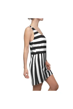 Striped Women's Racerback Dress