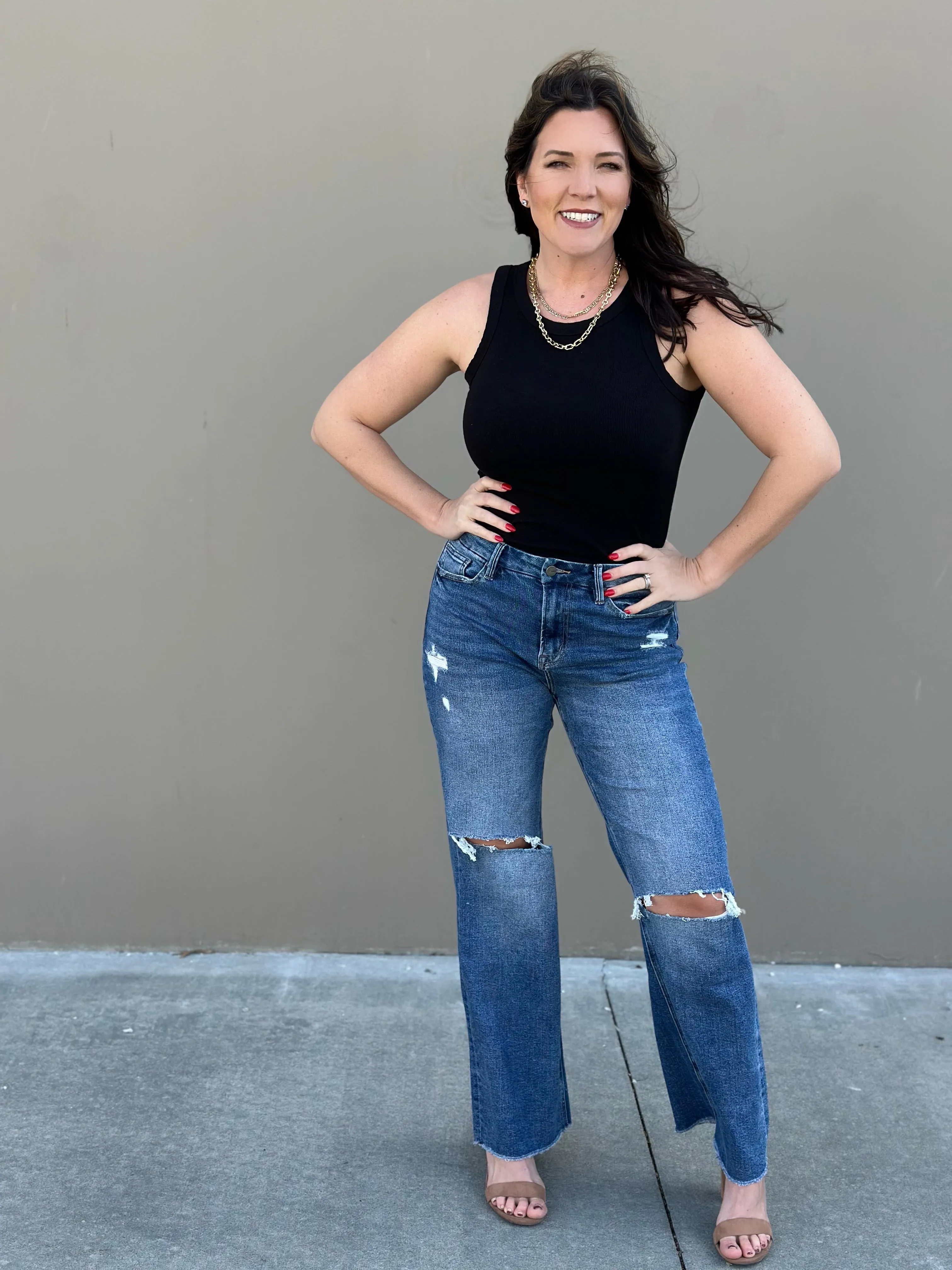 Taylor (Mica) High Rise Wide Leg