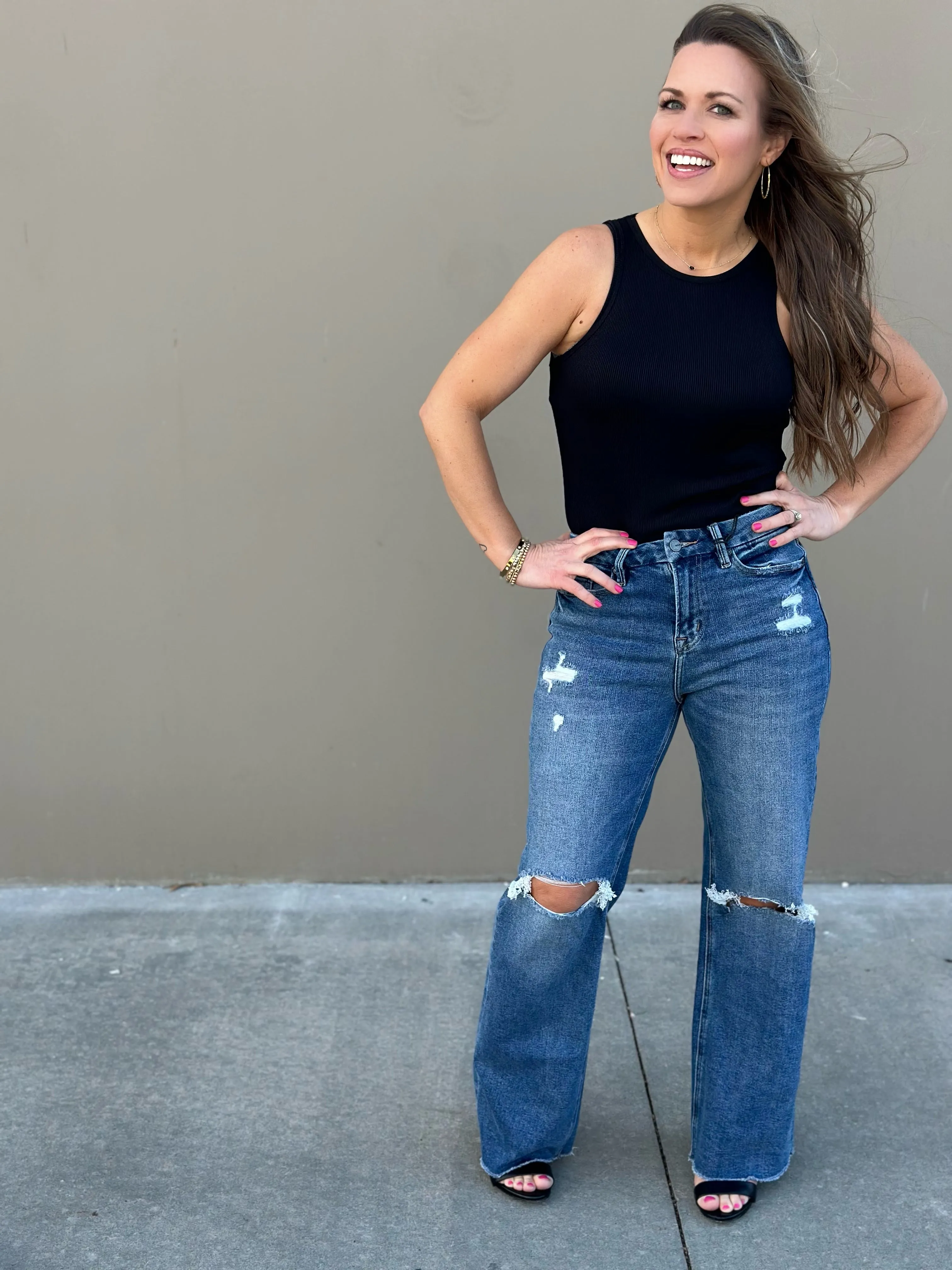 Taylor (Mica) High Rise Wide Leg