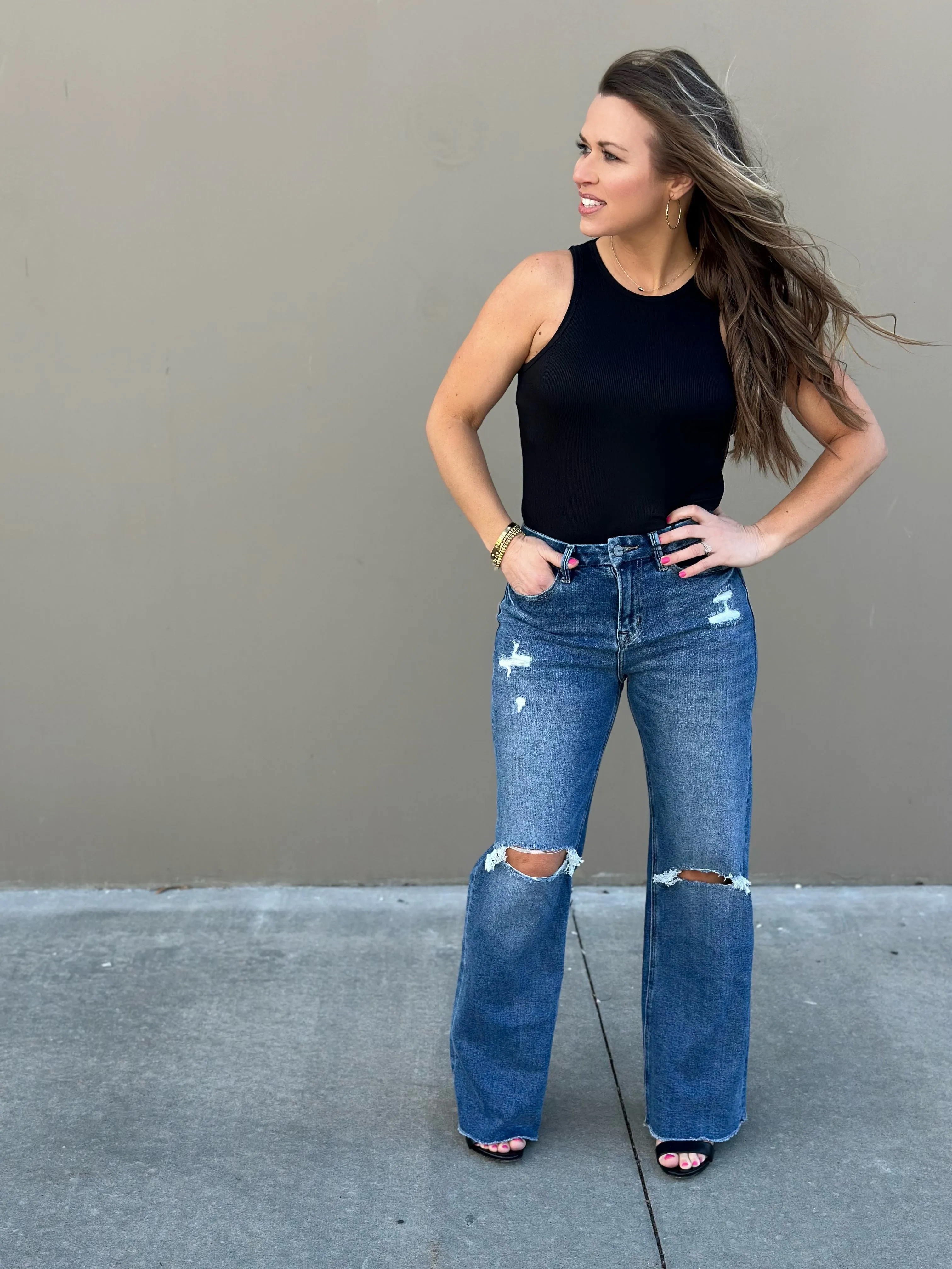 Taylor (Mica) High Rise Wide Leg