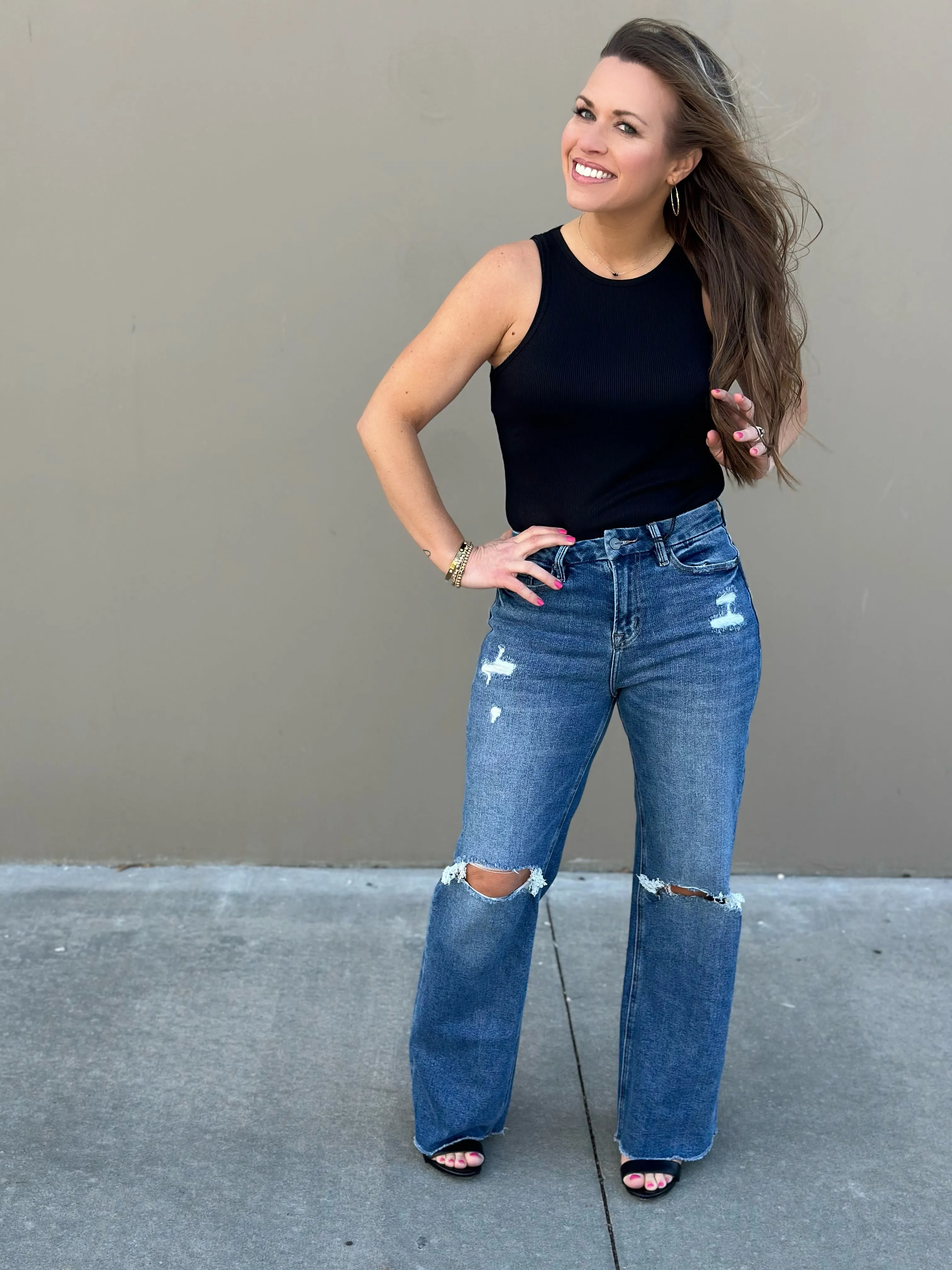 Taylor (Mica) High Rise Wide Leg