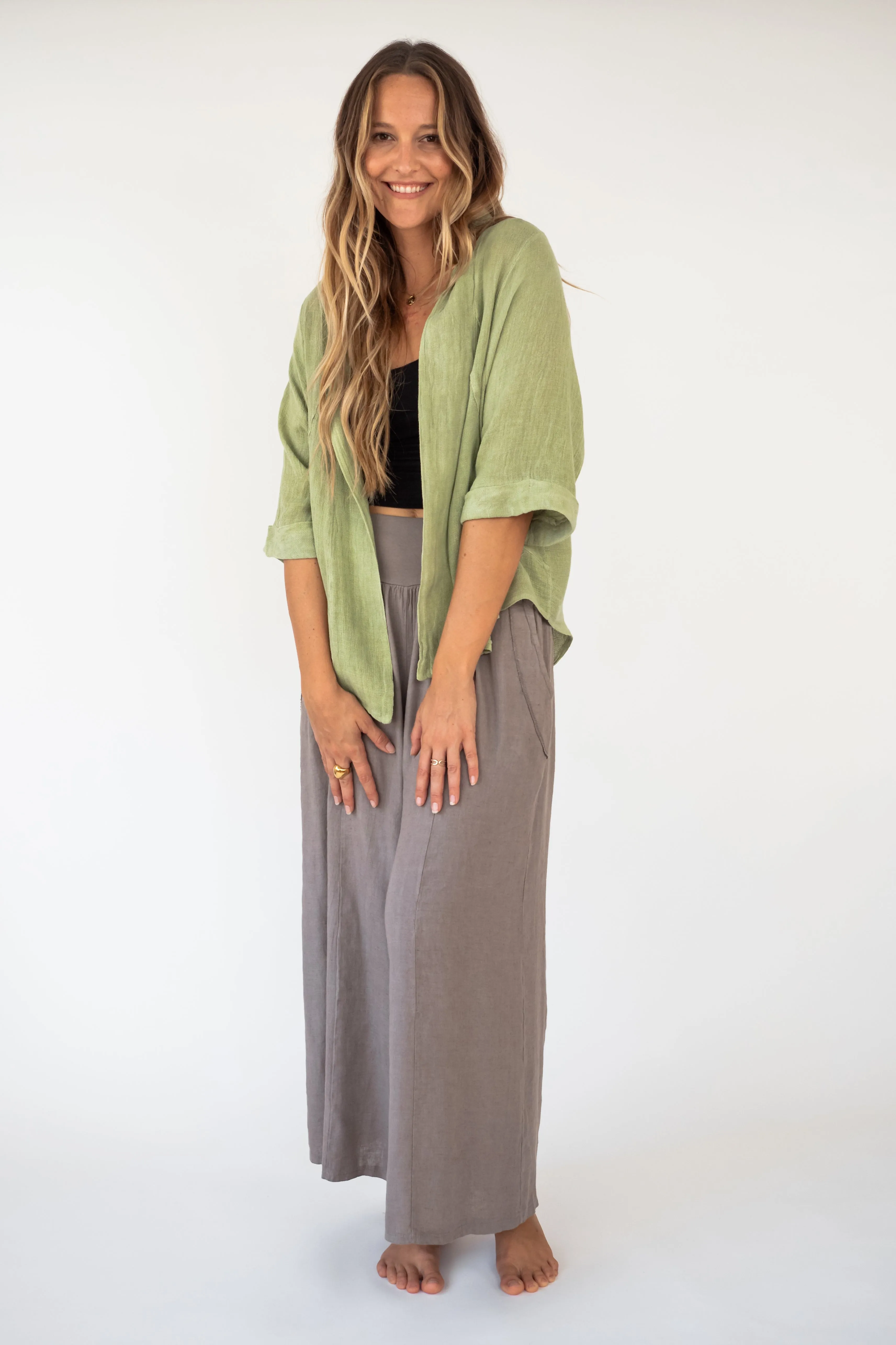 The KEANU Linen/cotton cardigan