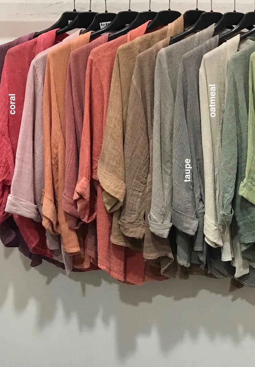 The KEANU Linen/cotton cardigan